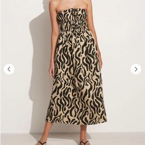 Faithfull The Brand Contessa Midi Dress NWT